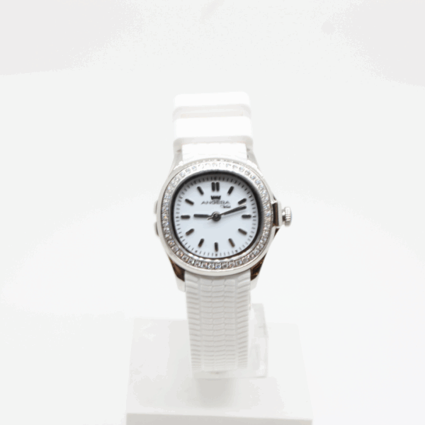 Orologio "ANGERA Watch" Bianco e con quadrante azzurro - immagine 3
