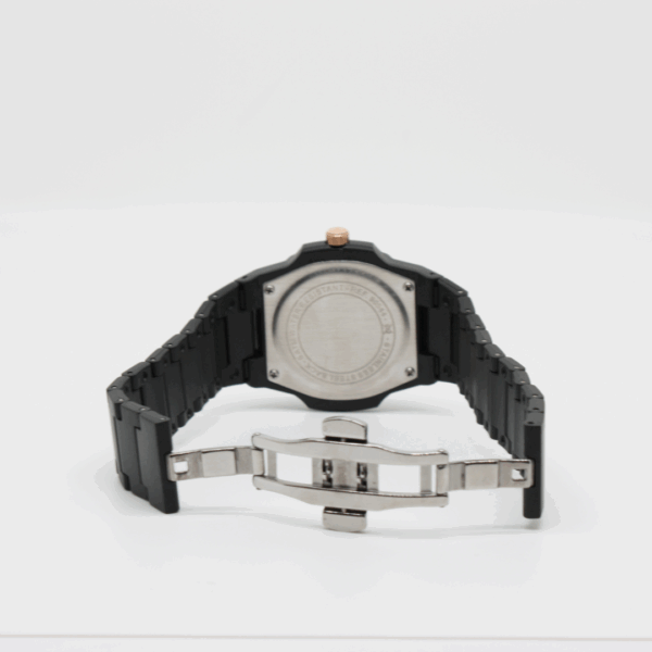 Orologio "ANGERA Watch" Nero e rosato - immagine 4