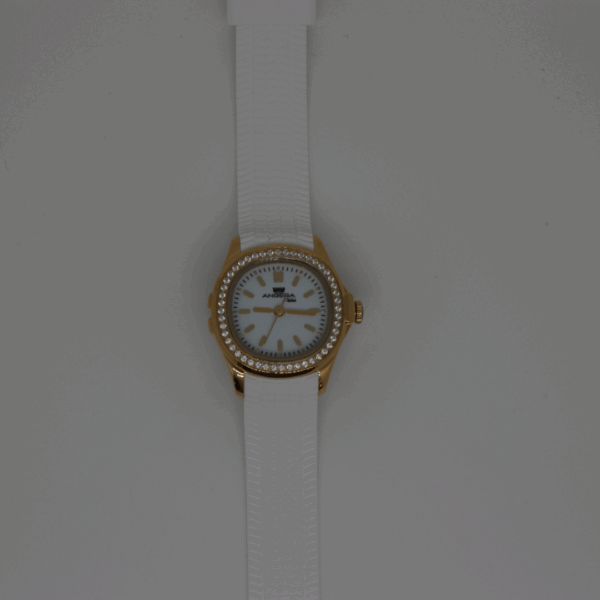 Orologio "ANGERA Watch" Lady Bianco e Oro - immagine 5