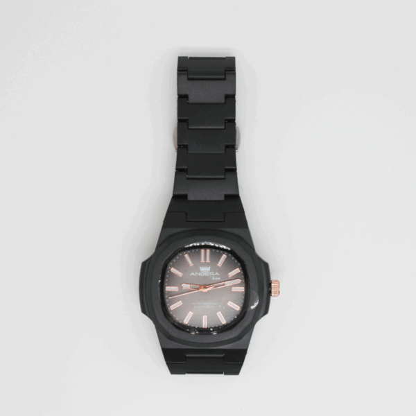 Orologio "ANGERA Watch" Nero e rosato - immagine 6